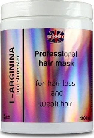 RONNEY_L-Arganina Holo Shine Star Professional Hair Mask For Hair Loss And Weak Hair maska przeciw wypadaniu włosów 1000ml