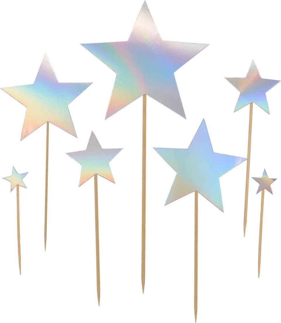 Adikbal Topper - opalizujące Gwiazdki one size