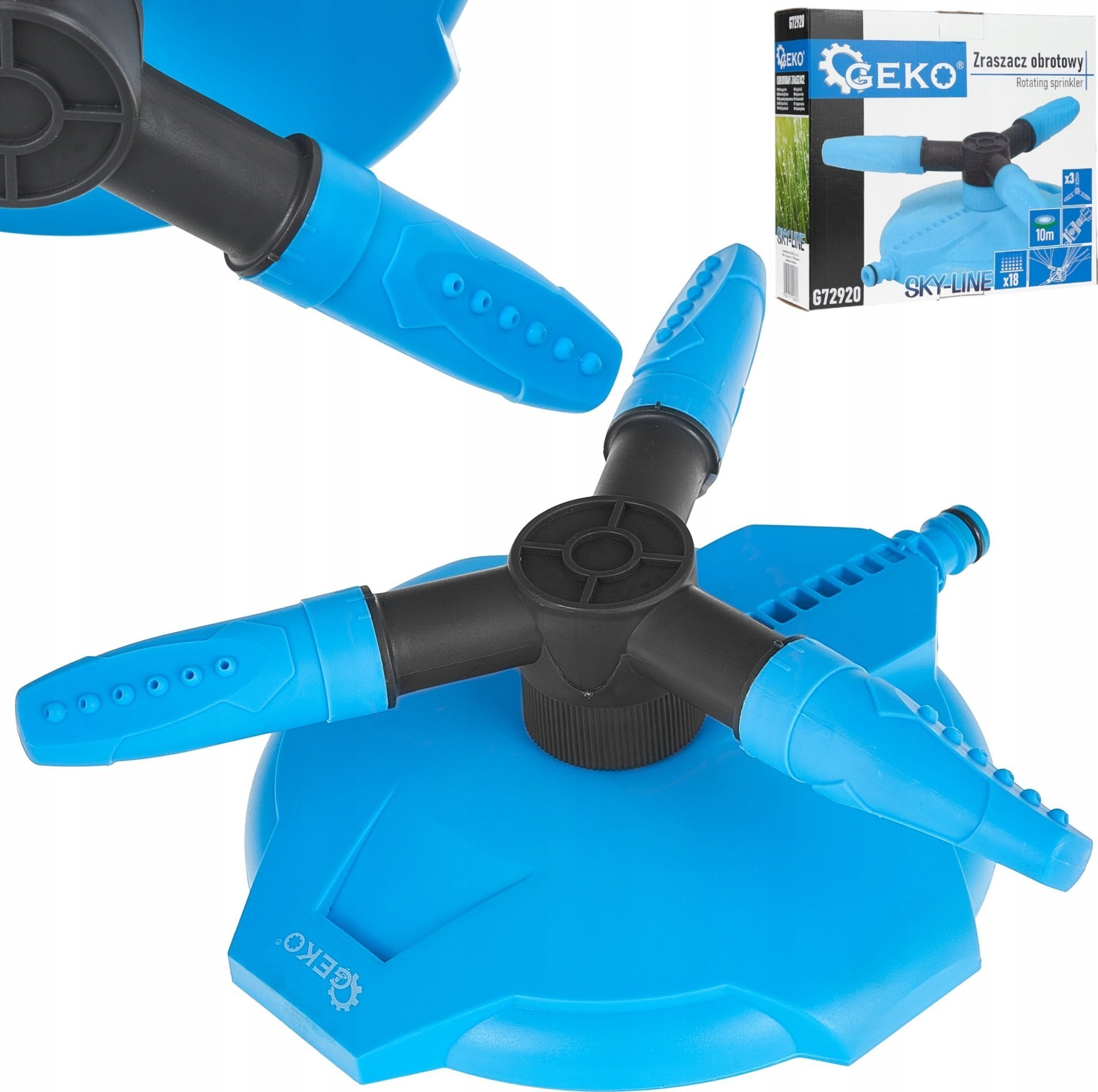 Zraszacz obrotowy trzyramienny SKY-LINE (48)