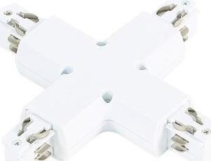 Italux 4 phase track - cross joint - white TR-PLUS-JOINT-WH