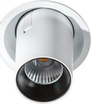 Azzardo Oprawa podtynkowa tuba biała AZzardo LUNA LED AZ2828