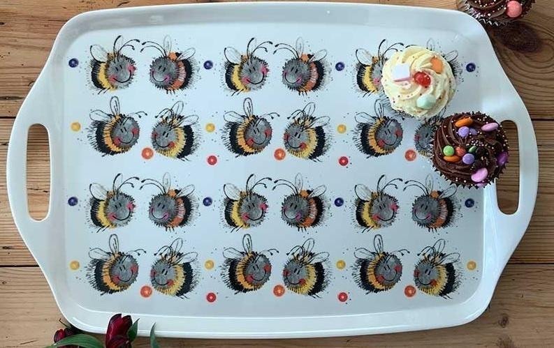 Taca kuchenna duża Szczęśliwe pszczoły