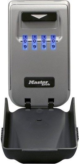 MasterLock Kasetka na klucze z zamkiem szyfrowym i podświetleniem XL-3ZM076