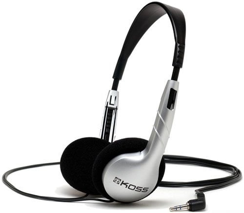 Koss KPH5, Wired, Music, 80 - 18000 Hz, Headphones, Silver