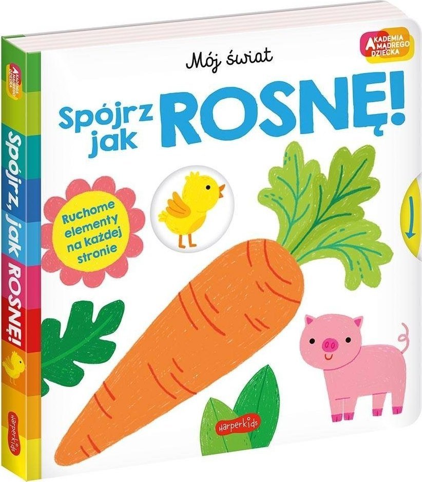 Ksišżeczka Spójrz, jak rosnę! Akademia Mšdrego Dziecka