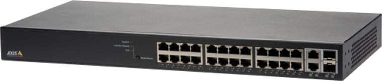 Axis Axis T8524 Zarządzany Gigabit Ethernet (10/100/1000) Obsługa PoE 1U Czarny