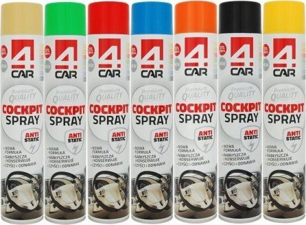 Profast Spray do kokpitu nabłyszczający 750ml mix zapachów