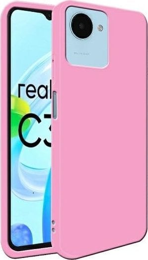 Beline Etui Candy Realme C30 jasnoróżowy/light pink