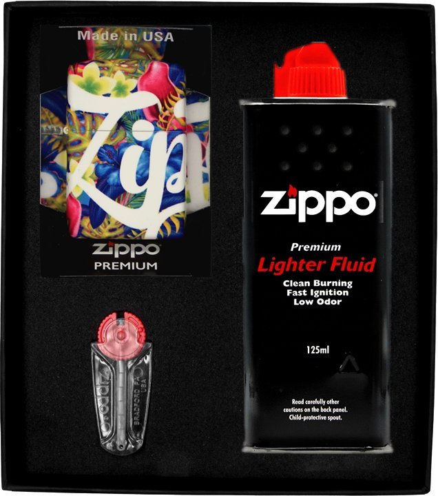 Zestaw ZIPPO Zapalniczka DESIGN 2 Prezentowy No1