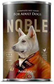 NOBLE DOG 1240g DRÓB ( kawałki w sosie ) /12