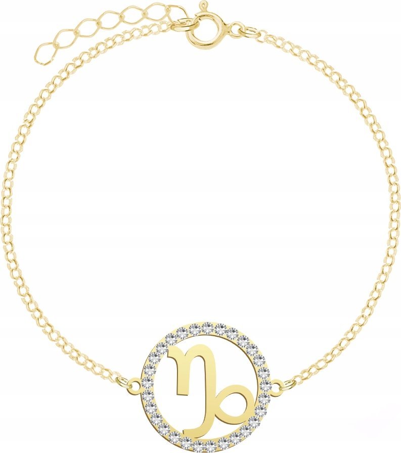 Radziszewska Jewellery Pozłacana Bransoletka Znak Zodiaku KOZIOROŻEC