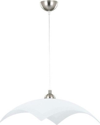 Lampa wisząca Drackar Biała Lampa Wisząca Nowoczesna 1-Punktowa 1599 Alfa