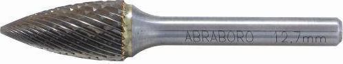 Abraboro Frez do metalu ABRABORO Typ G, 12 x 70/25 - szpiczasty TCT