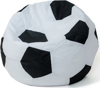 Go Gift Pufa worek sako PIŁKA biały-czarny XL 120