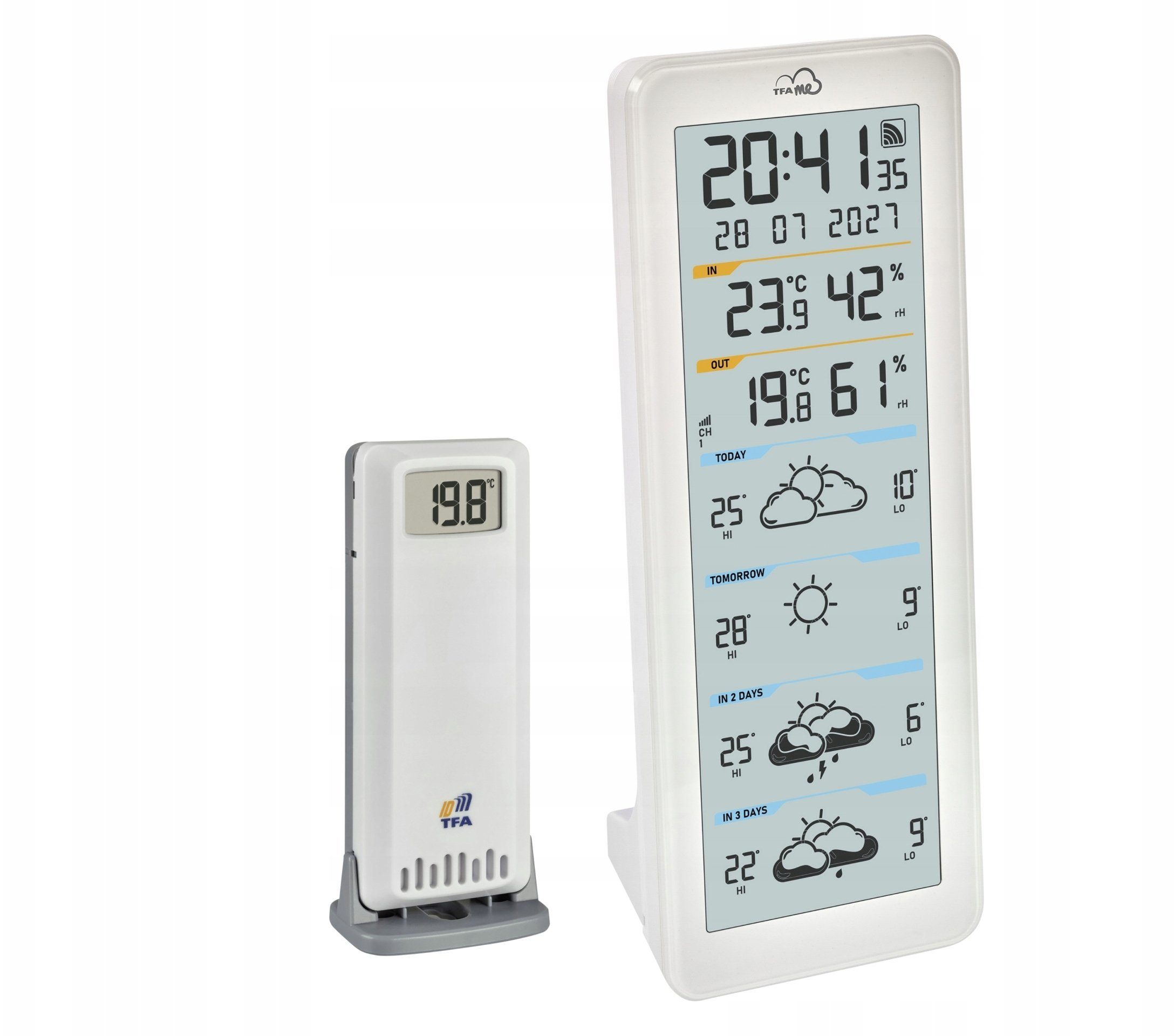 TFA .me 35.8108.02 ID-06 WLAN Stacja pogodowa bezprzewodowa