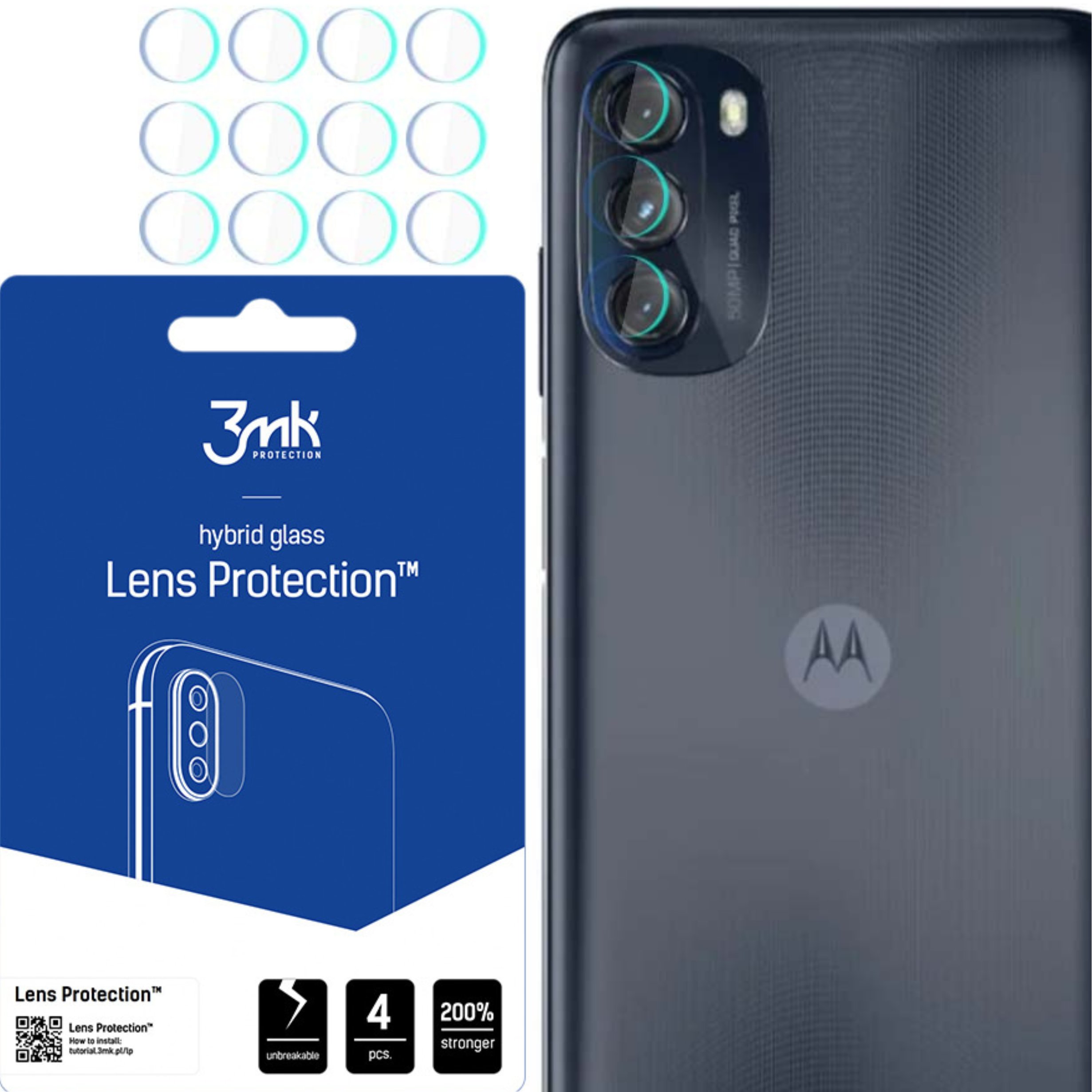 MOTOROLA MOTO G 5G 2022 - 3MK LENS PROTECTION