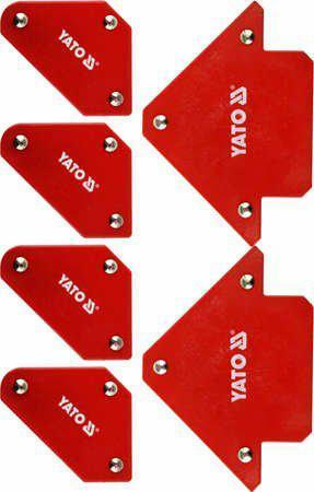 Yato YATO KĄTOWNIK SPAWALNICZY MAGNETYCZNY KPL.6szt. YT-08678
