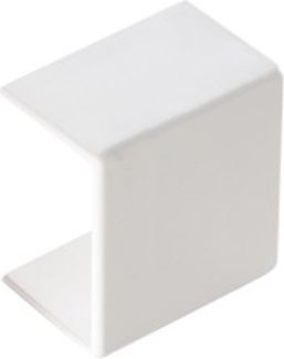 Elettrocanali Łącznik prosty do kanałów kablowych GU 40 x 40mm biały (ECGU4040B)