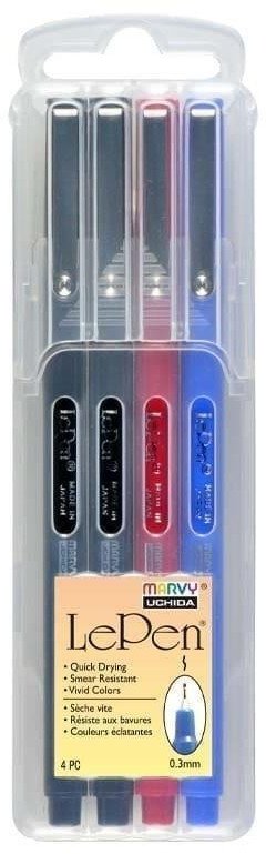 Cienkopisy Basic 4 kolory