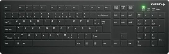 Klawiatura Cherry Keyboard AK-C8112 Medical wireless sealed [DE] black IP68 bezprzewodowy, w pełni uszczelniony, IP68