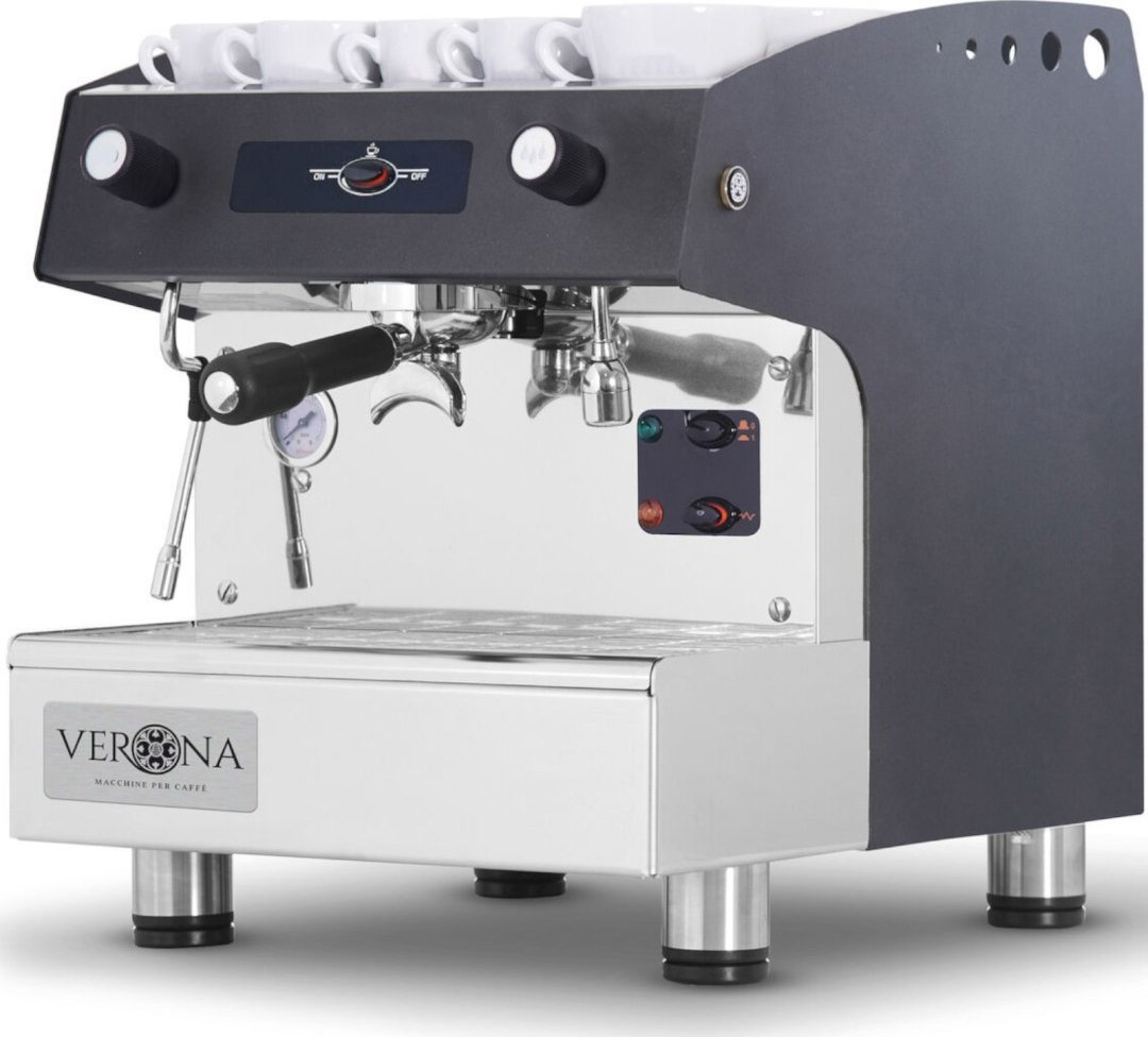 Hendi Ekspres do kawy kolbowy automatyczny 1-grupowy ROMEO PRO 1950 W