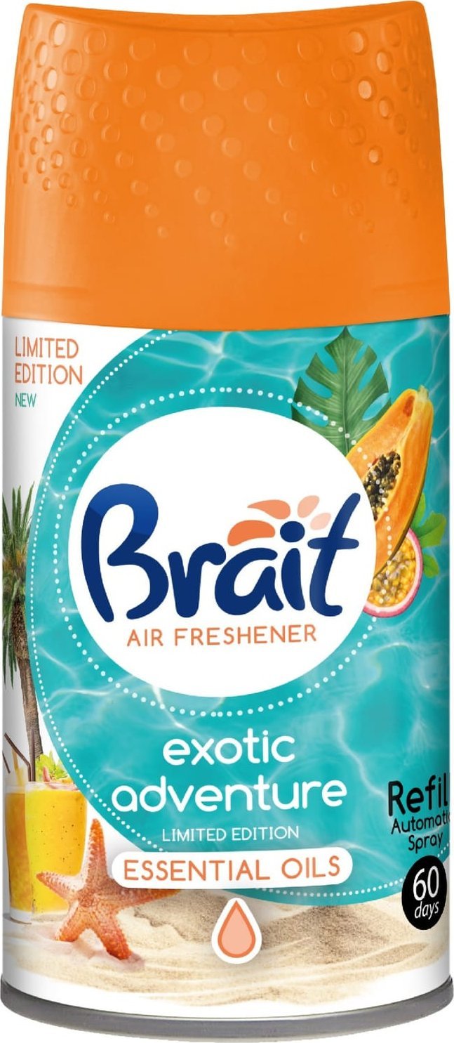 DRAMERS BRAIT Air Freshener Odświeżacz powietrza - Exotic Adventure zapas 250 ml