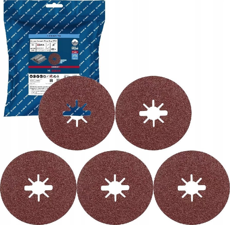 Bosch KRAZEK FIBR. 125/80 R781 PRISMA XL (OP.5 SZT)