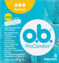 O.B Tampony OB ProComfort Normal 8szt. uniwersalny
