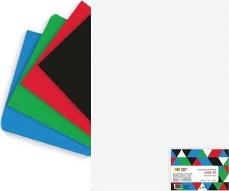 Happy Color Arkusze piankowe 50x70 5szt mix P1 HAPPY COLOR