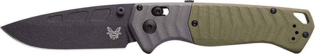 Benchmade Benchmade PSK MAGNACUT 593BK GRAY & OD GREEN G10