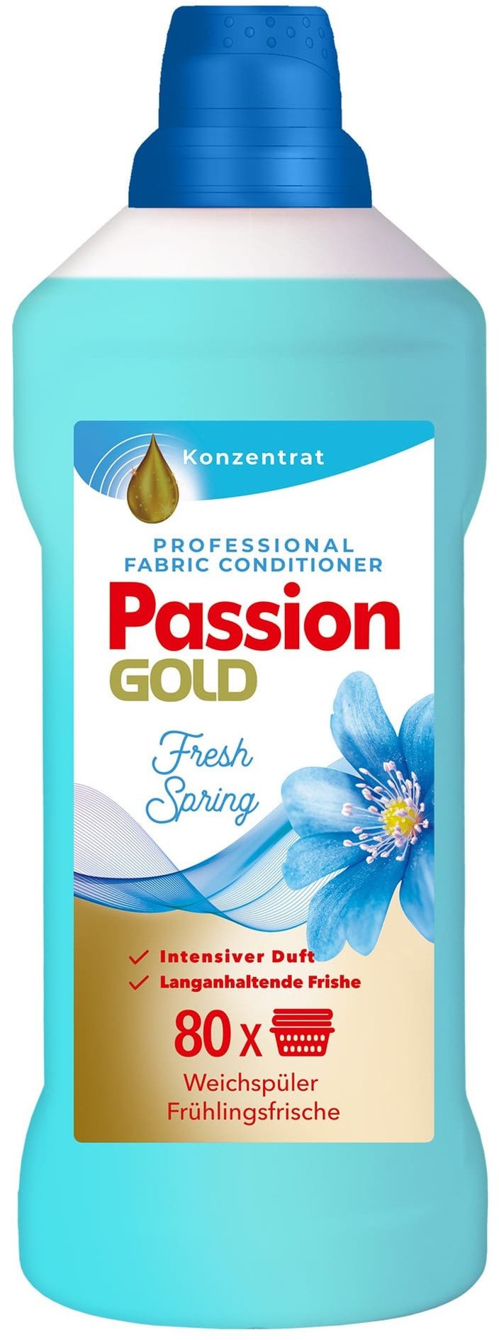 PASSION GOLD Płyn do płukania Fresh Spring 2 L