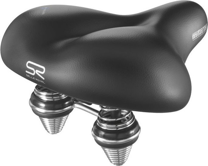 Selle Royal Siodło SELLEROYAL PREMIUM RELAXED 90st. MANHATTAN unisex żelowe + sprężyny (NEW 2023)