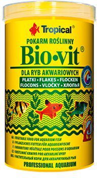 Tropical Bio-Vit pokarm roślinny dla rybek 1000ml/200g