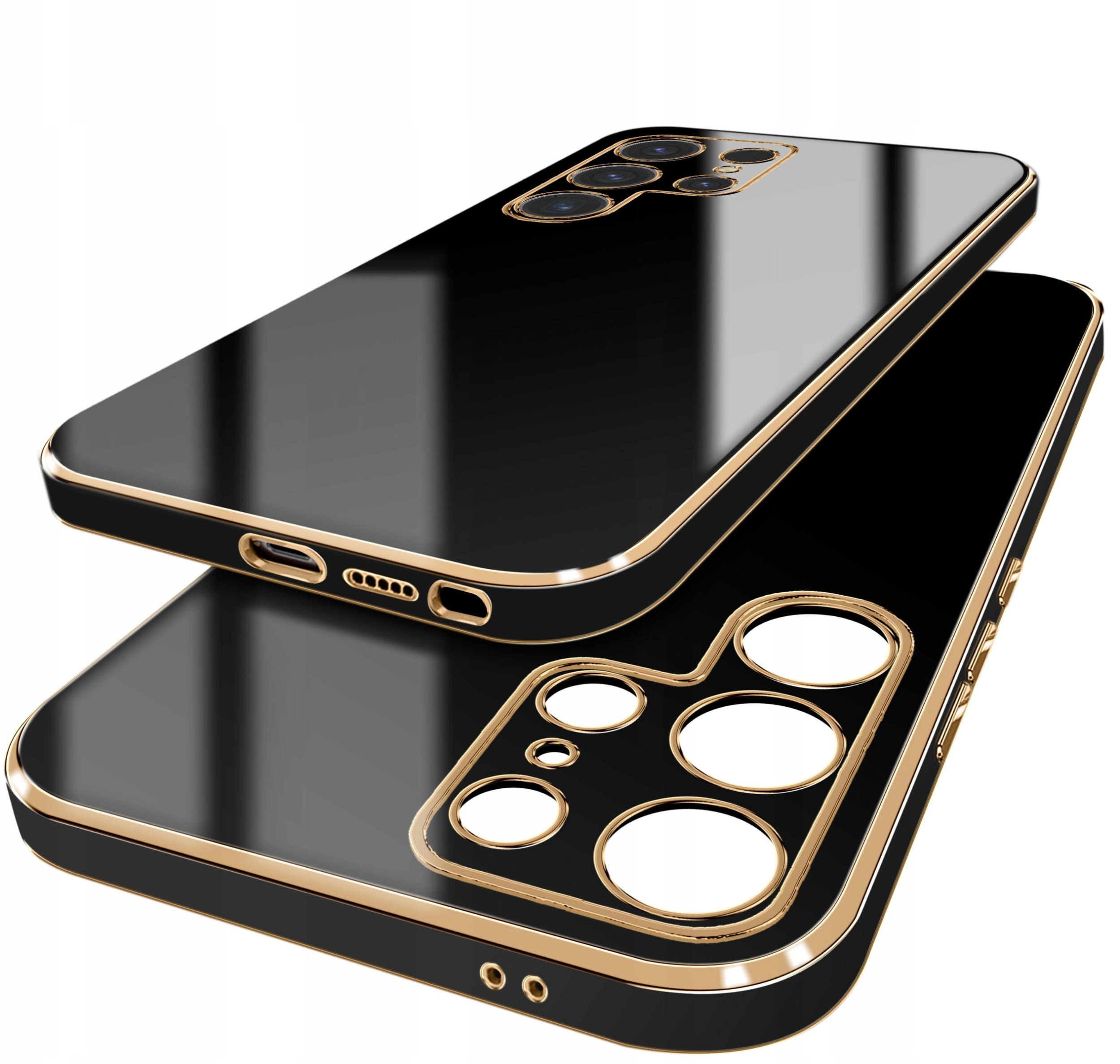 Etui do Samsung Galaxy S25 Ultra SILIKONOWE ELEGANCKIE SLIM + Szkło 9H