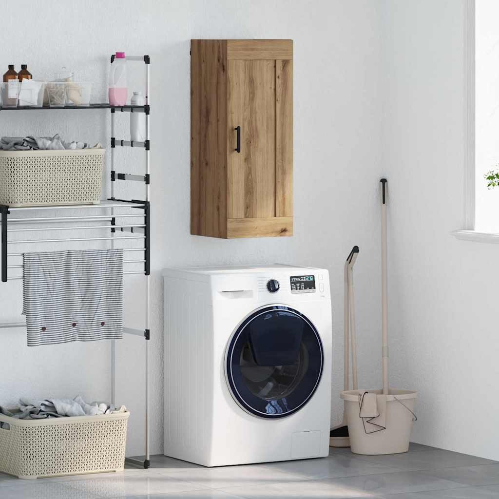 vidaXL Szafka wisząca Dąb rzemieślniczy 34,5 x 34 x 90 cm