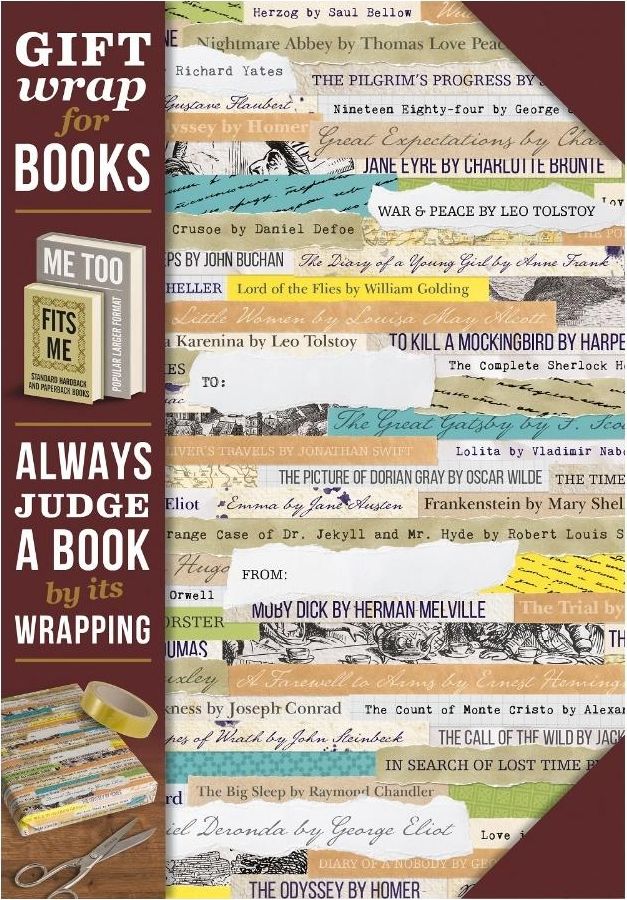 IF Gift wrap Papier do książki Reading list