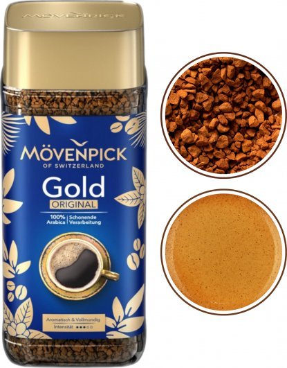 Movenpick Movenpick Gold Original Glass 200 gr