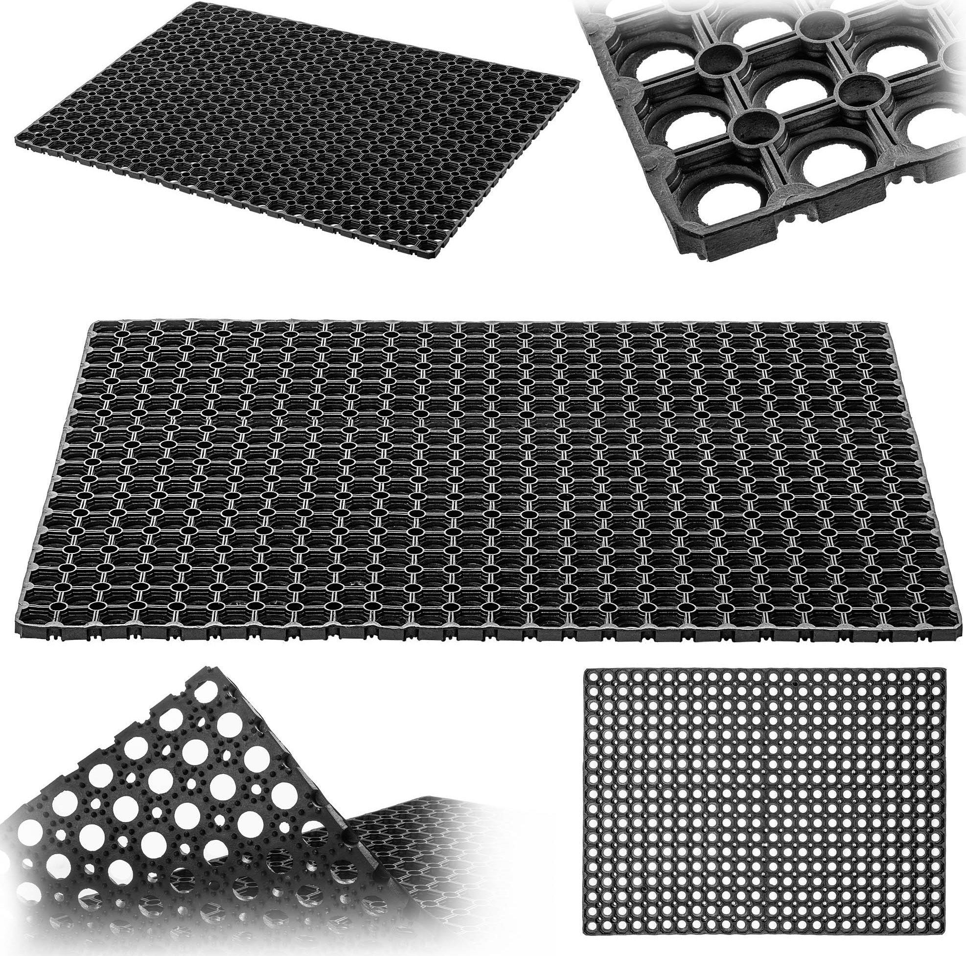 Kadax KADAX Wycieraczka Gumowa Pod Drzwi Zewnętrzna 75x100cm