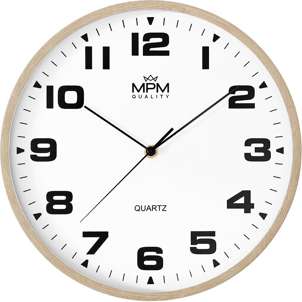 Zegar ścienny MPM E01.4462.5000 30,5 cm czytelny cichy .