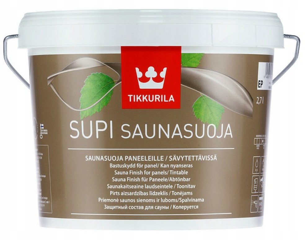 Tikkurila SUPI SAUNA FINISH 2,7 L EP