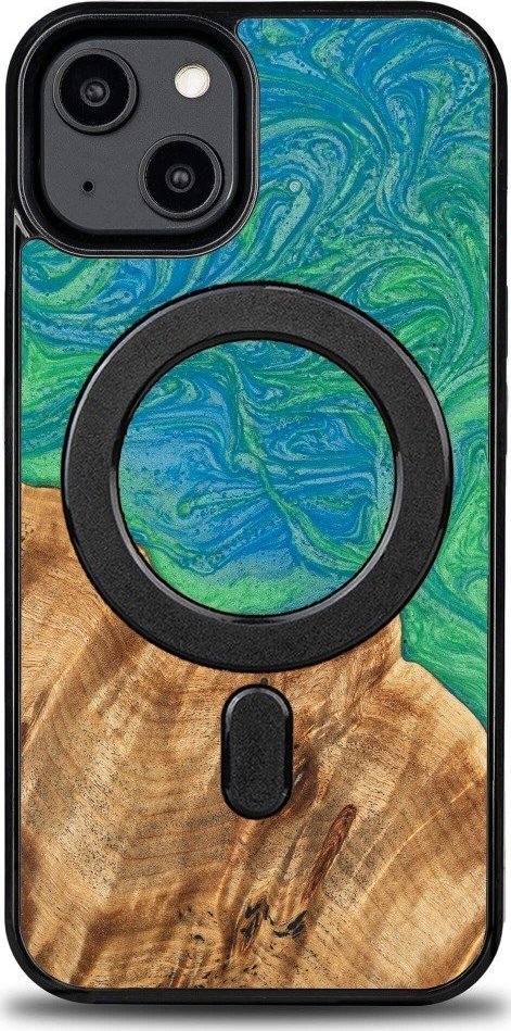 BeWood Etui Bewood Unique na iPhone 14 - Neons - Tokyo z MagSafe