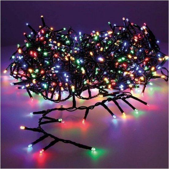 Lampki choinkowe Lumineo 500 LED kolorowe