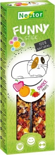 Nestor Kolba dla gryzoni i królików owocowa 2 szt.