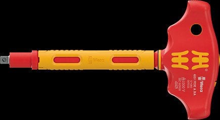 Wera 410 i VDE A RA VDE-isoliert Quergriff 1/4