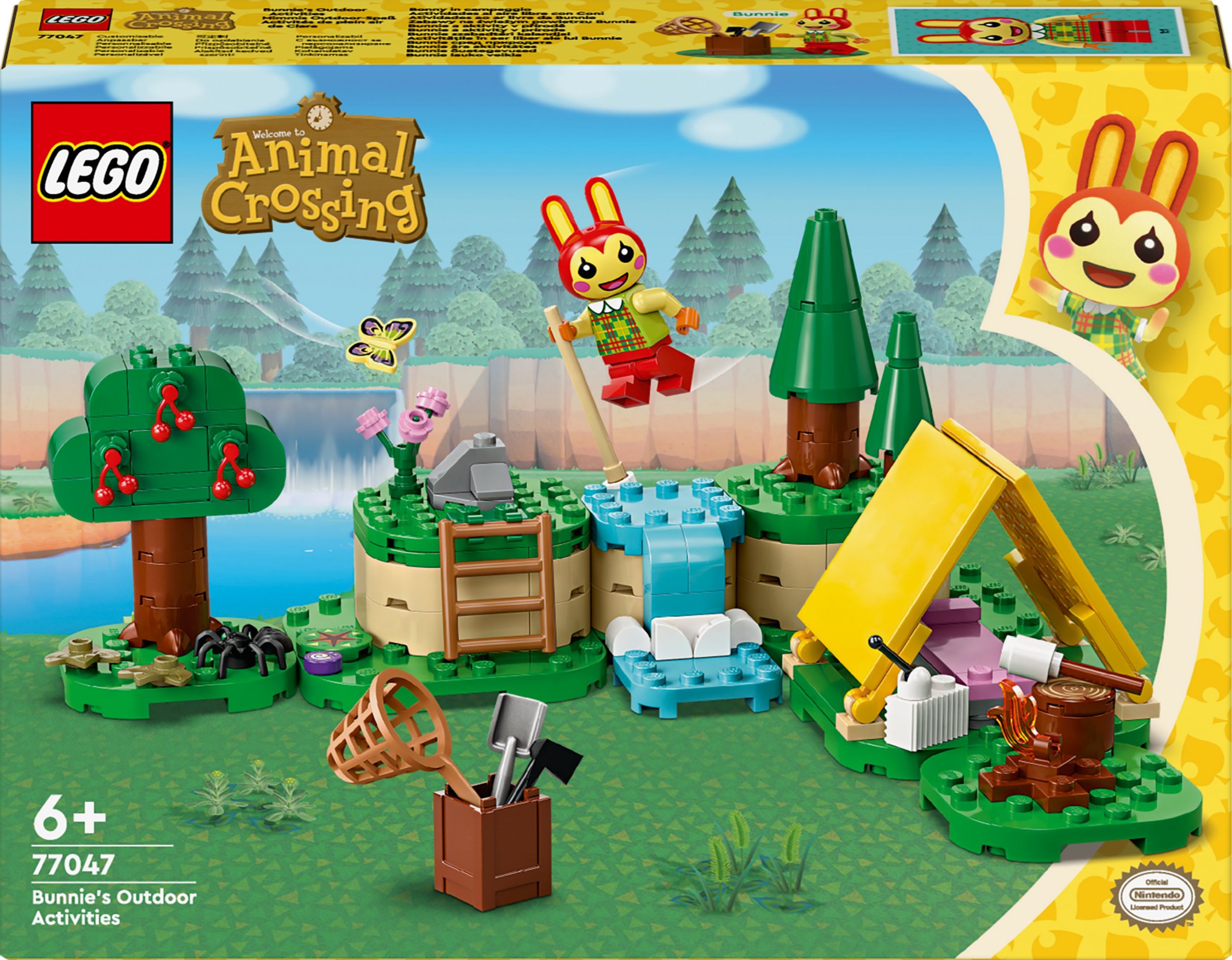 LEGO Animal Crossing Zabawy na świeżym powietrzu Bunnie (77047)