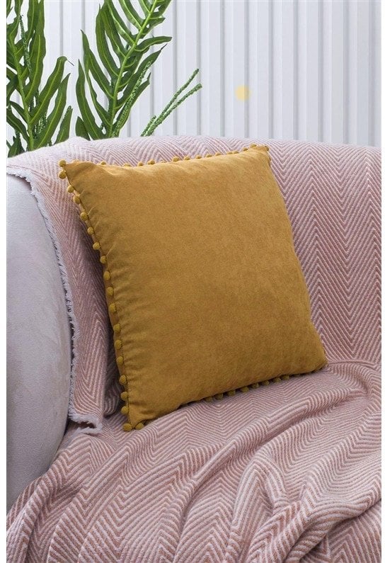 CUSHION PONPON-357 45X45 CM