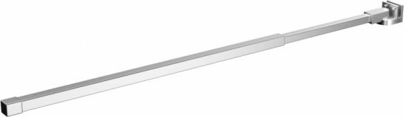 vidaXL Drążek do zasłony prysznicowej 120 cm x