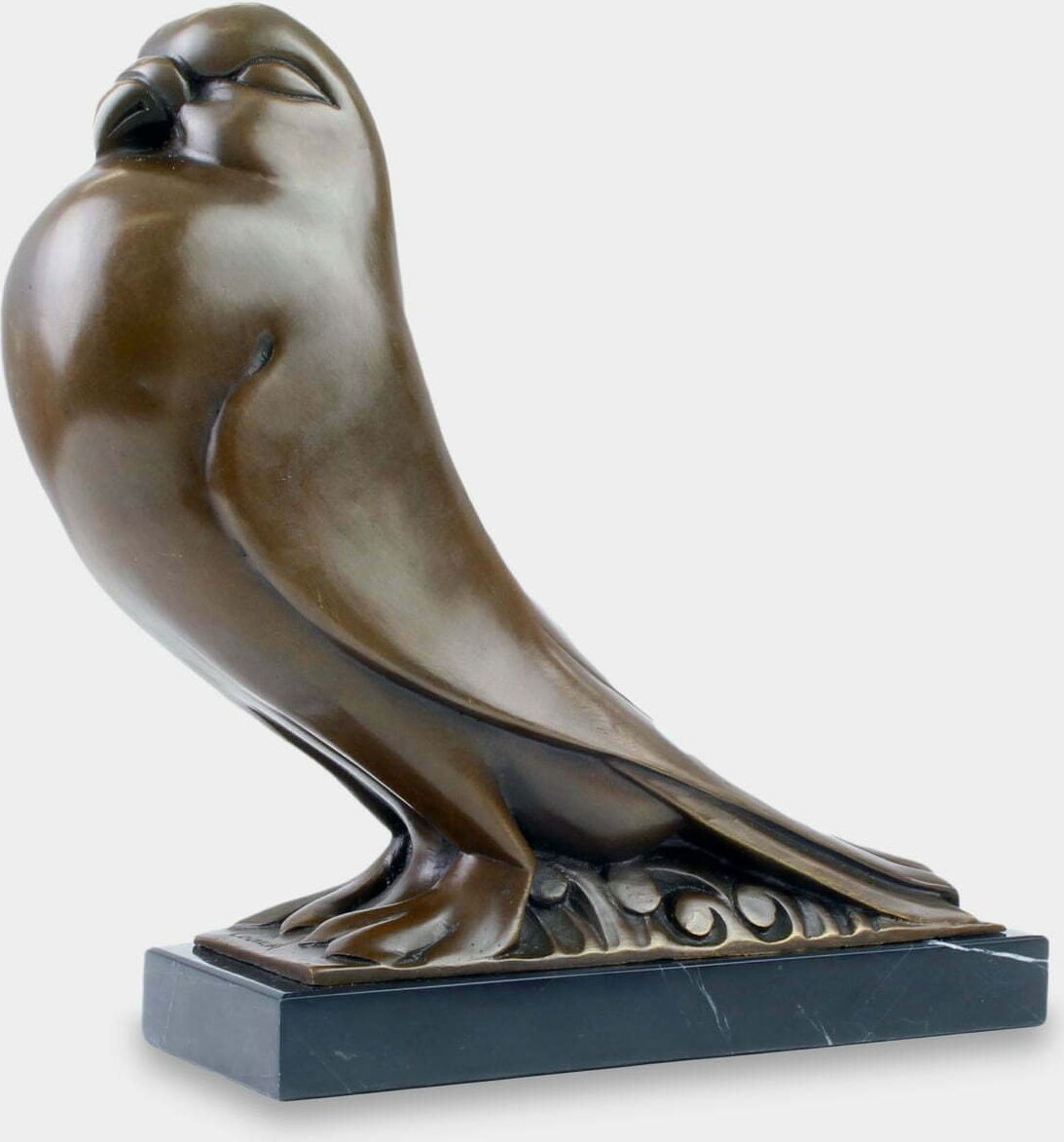 rzezbyzbrazu Gołąb Rzeźba z Brązu