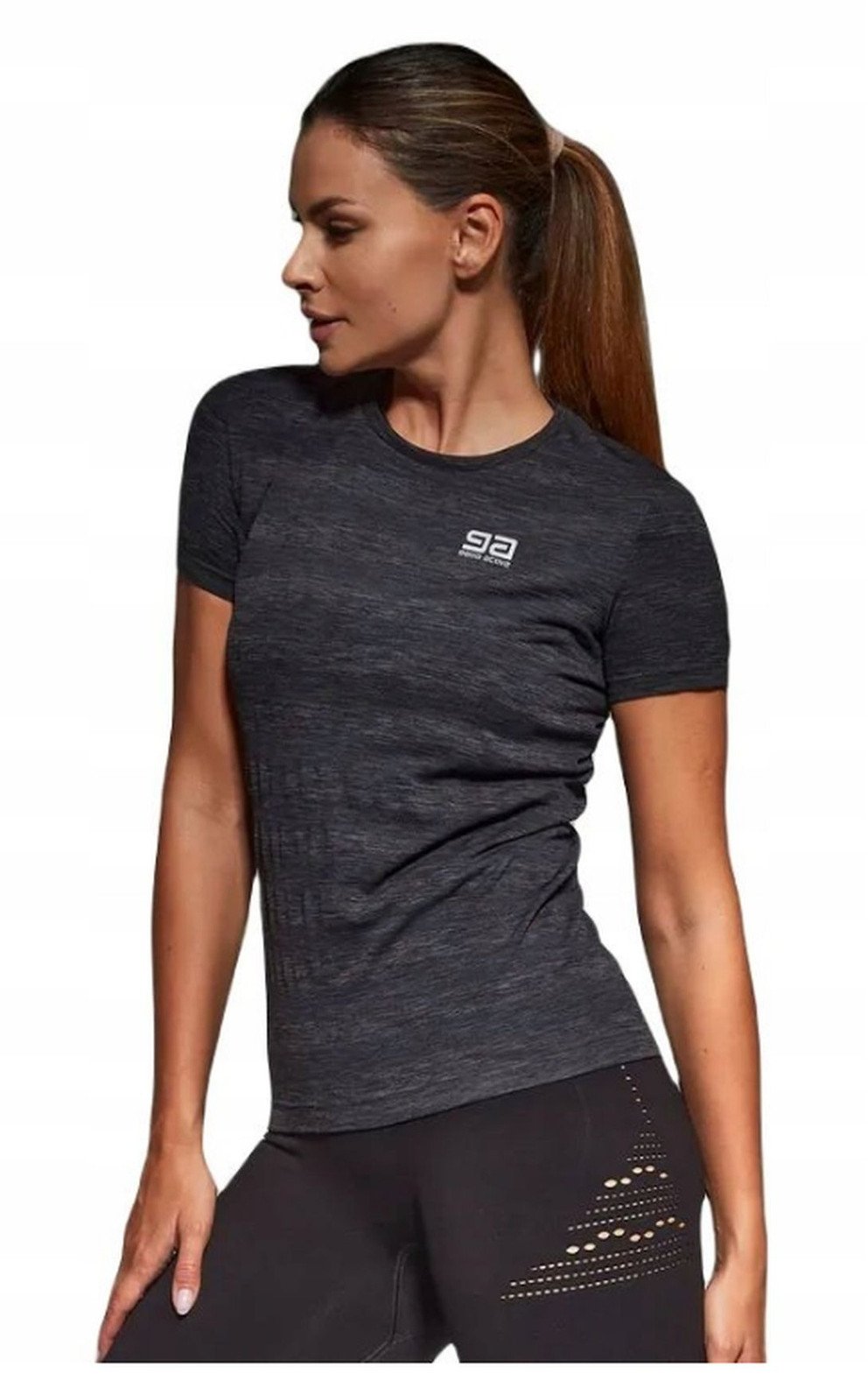 Damska koszulka sportowa treningowa t-shirt Gatta Zori na siłownię r XS