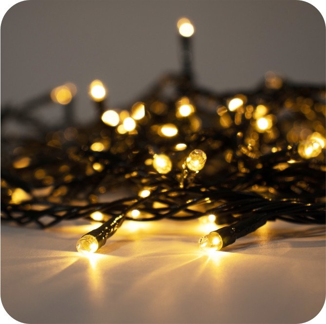 Extralink | Lampki LED | 500L multikolor, dł. 3 + 25 m wewn/zewn